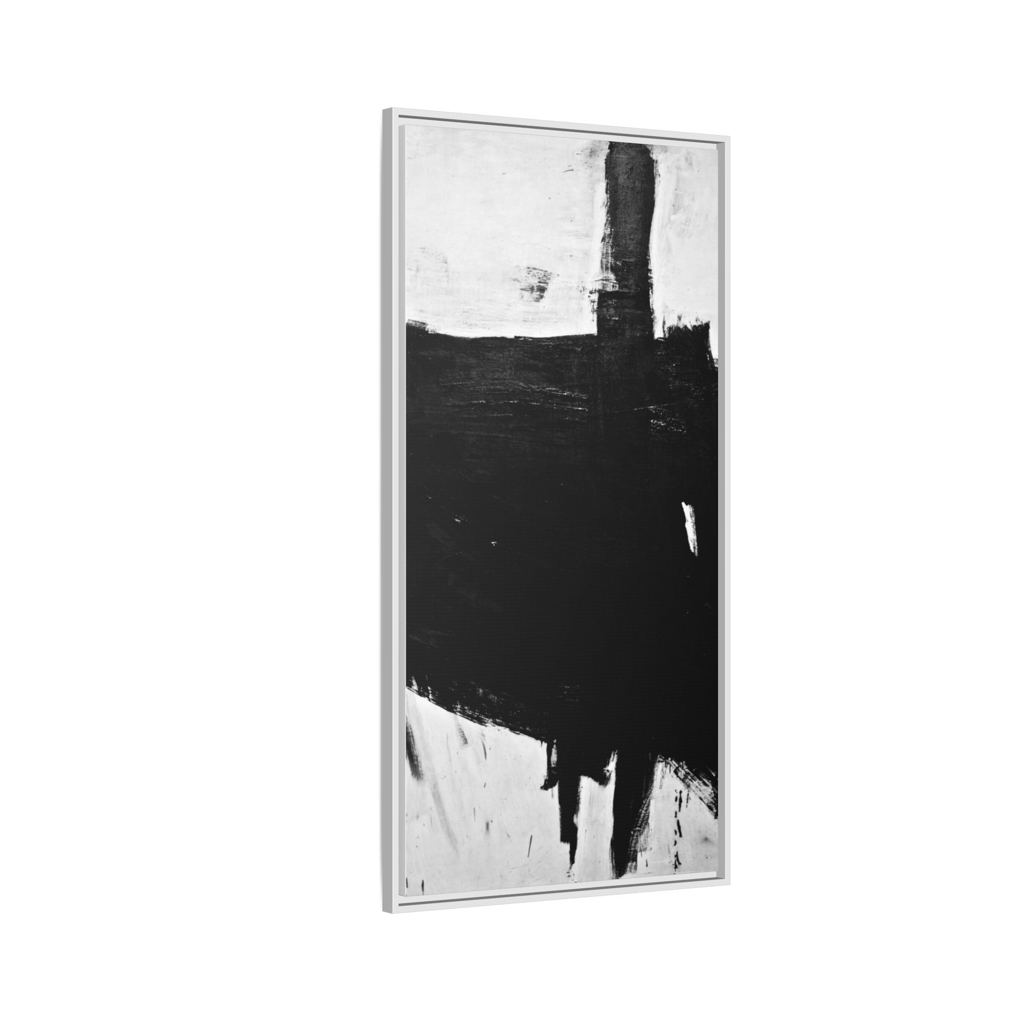Sabra by Franz Kline Abstract Matte Canvas Framed Wall Art Print