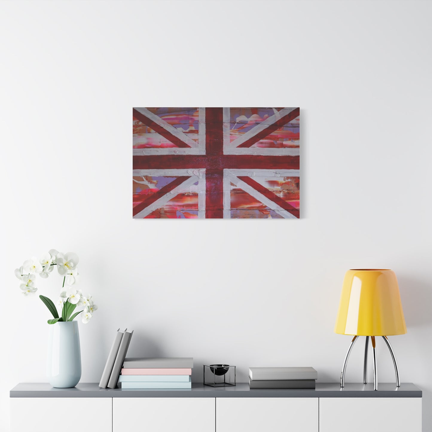 Union Jack is back! by Norman Barrett Matte Canvas Wall Art