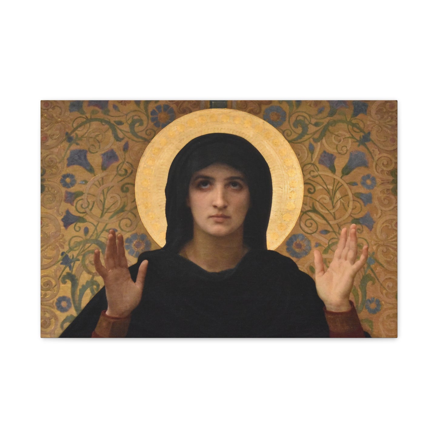 La Vierge consolatrice by William Adolphe Bouguereau Matte Stretched Wall Art