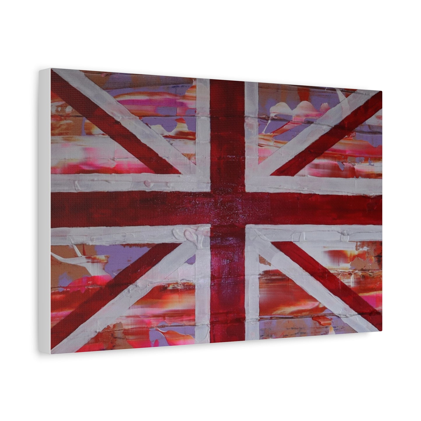 Union Jack is back! by Norman Barrett Matte Canvas Wall Art