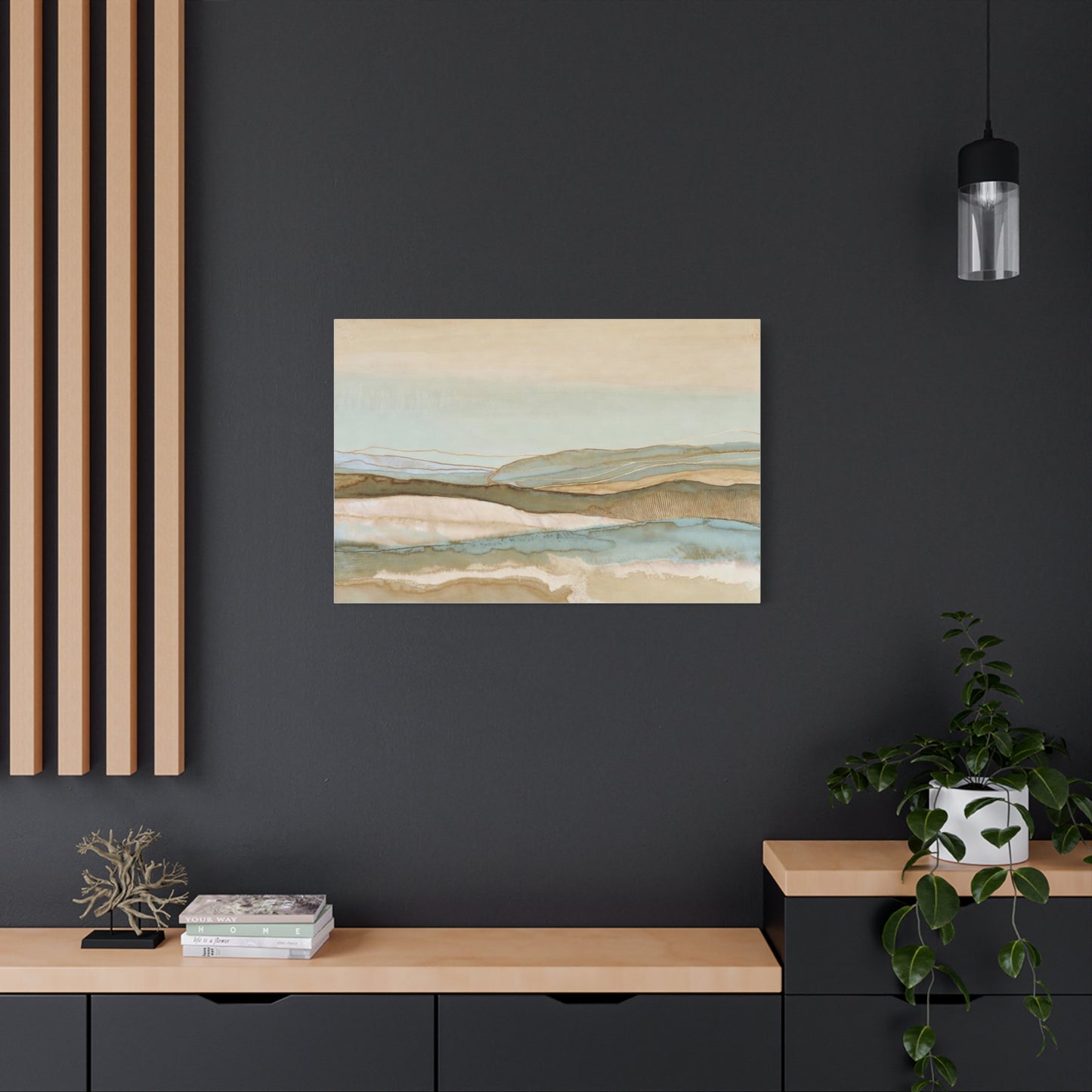 Coastal Abstract Canvas
