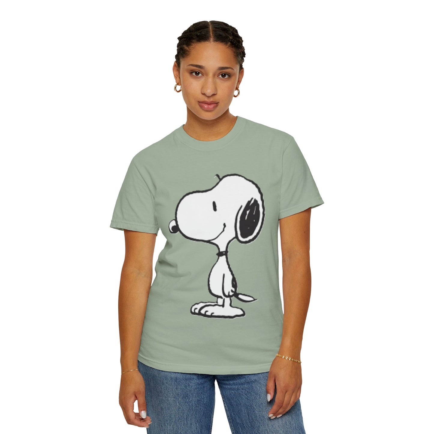 Classic Snoopy Unisex Garment-Dyed T-shirt
