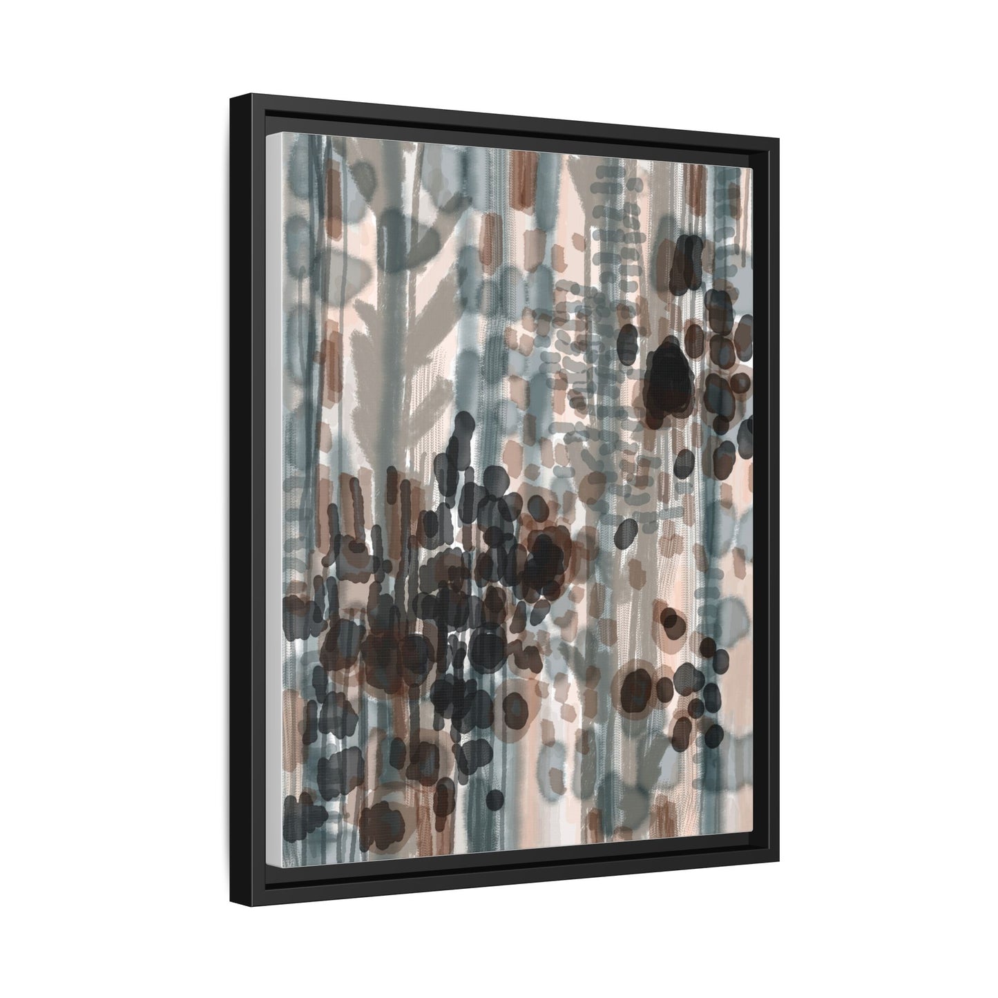 Vleken by an unknown artist Framed Canvas Art