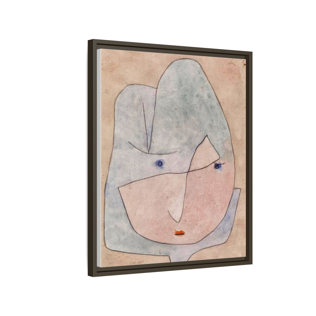 This Bloom is About to Wither by Paul Klee  Framed Matte Canvas Wall Art Print