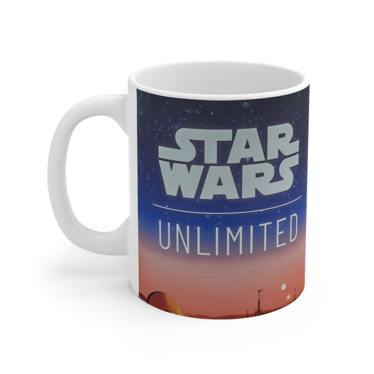 Star Wars Unlimited Mug — Retro Movie Poster Coffee Cup