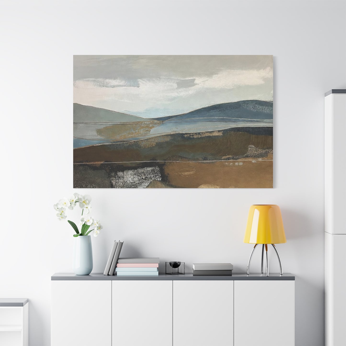 Landscape print Matte Canvas, Stretched, 1.25"