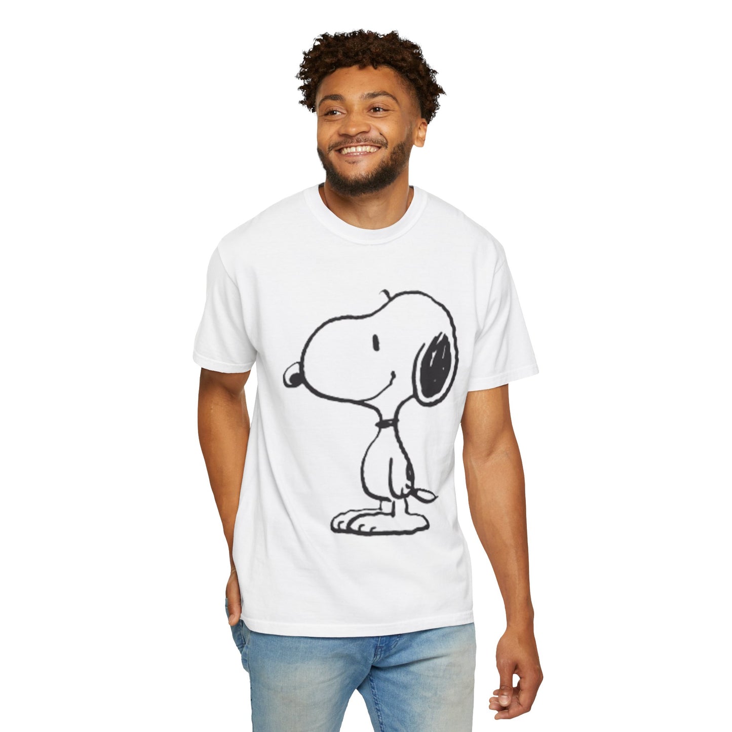 Classic Snoopy Unisex Garment-Dyed T-shirt