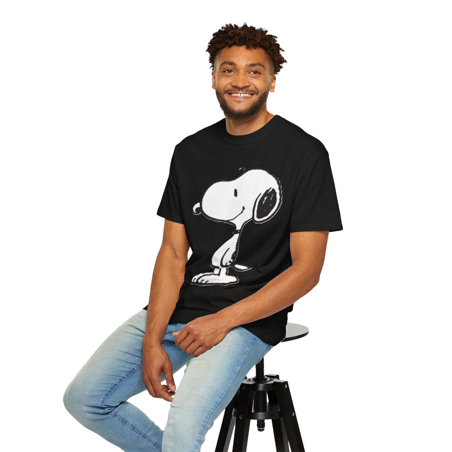 Classic Snoopy Unisex Garment-Dyed T-shirt