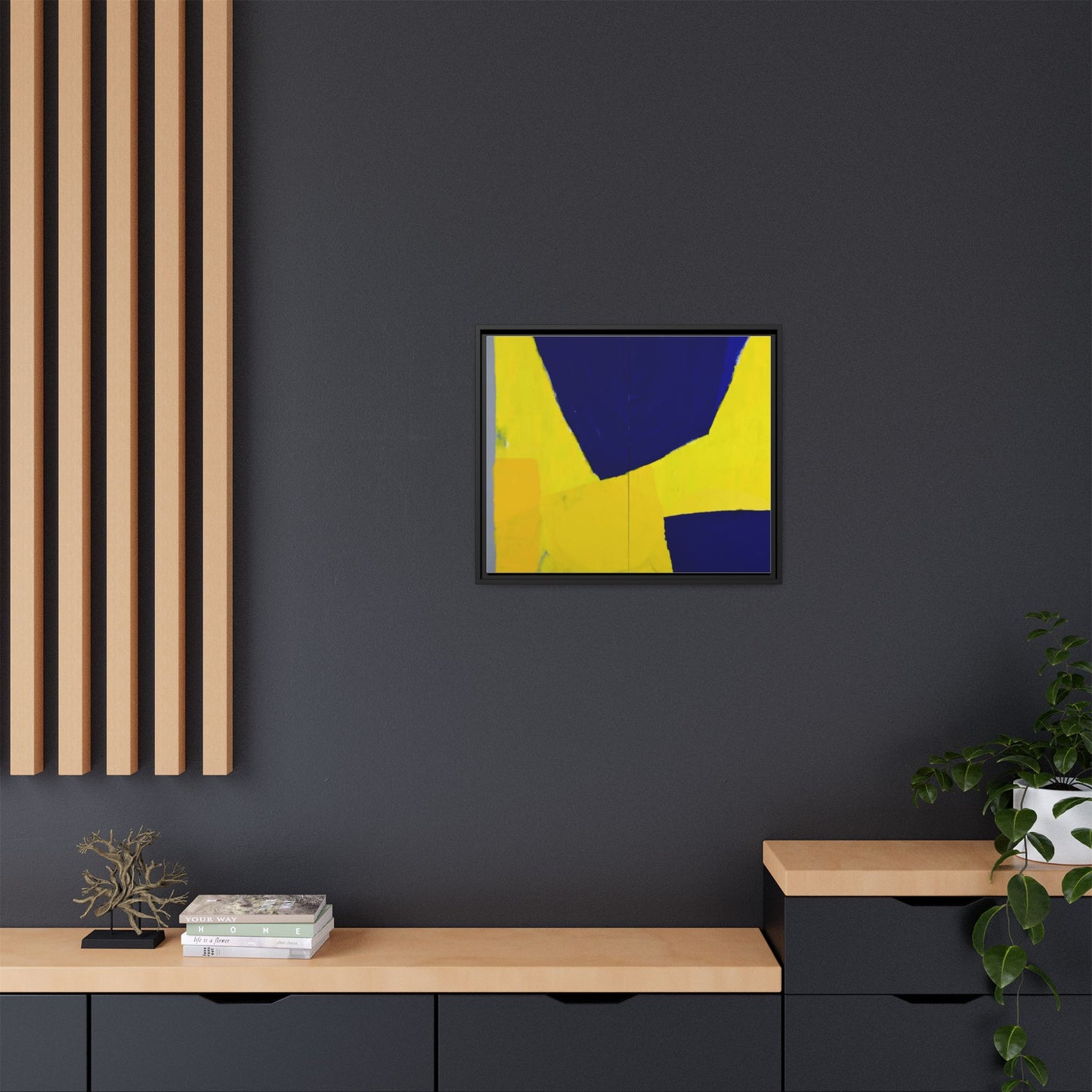 Lantenhammer by Lageplan Atelier Framed Modern Wall Art