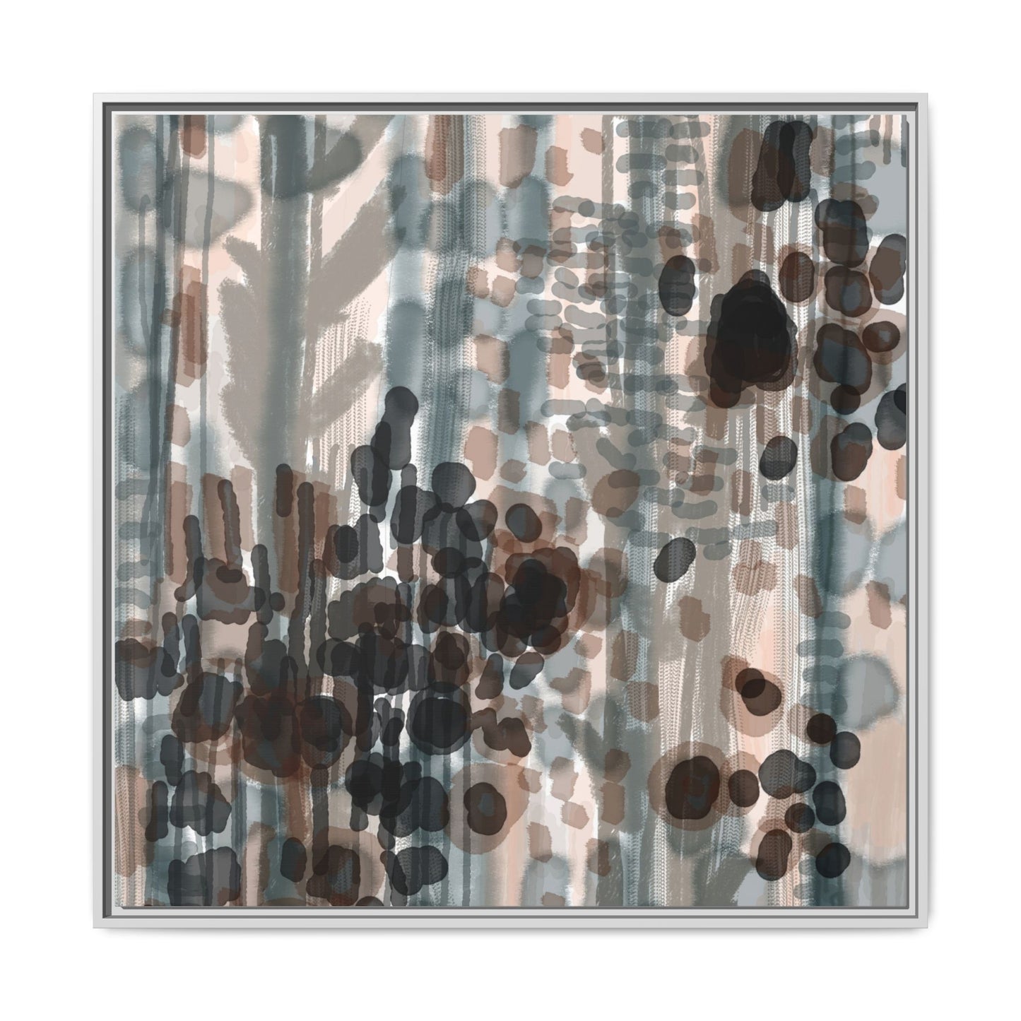 Vleken by an unknown artist Framed Canvas Art