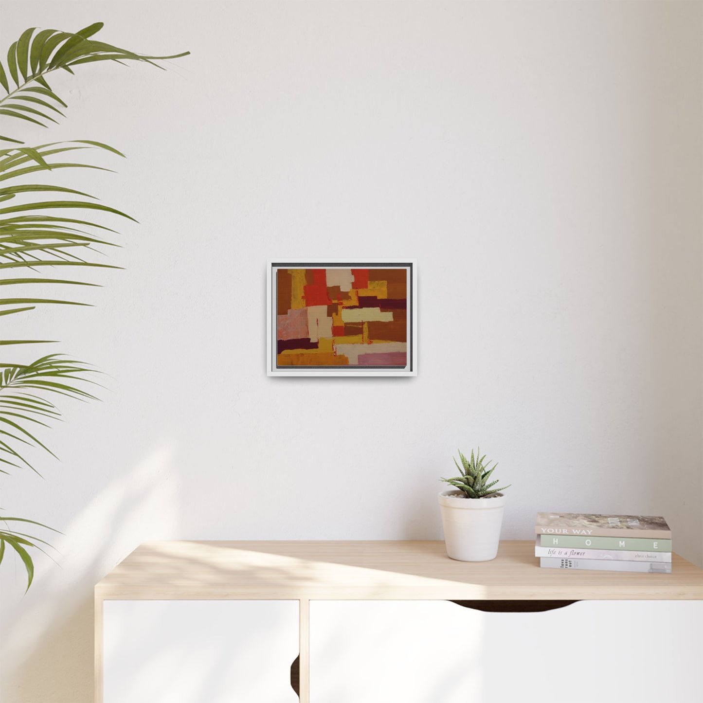 Tableau Confusion by Nicolae Calancea Framed Canvas Wall Art Print