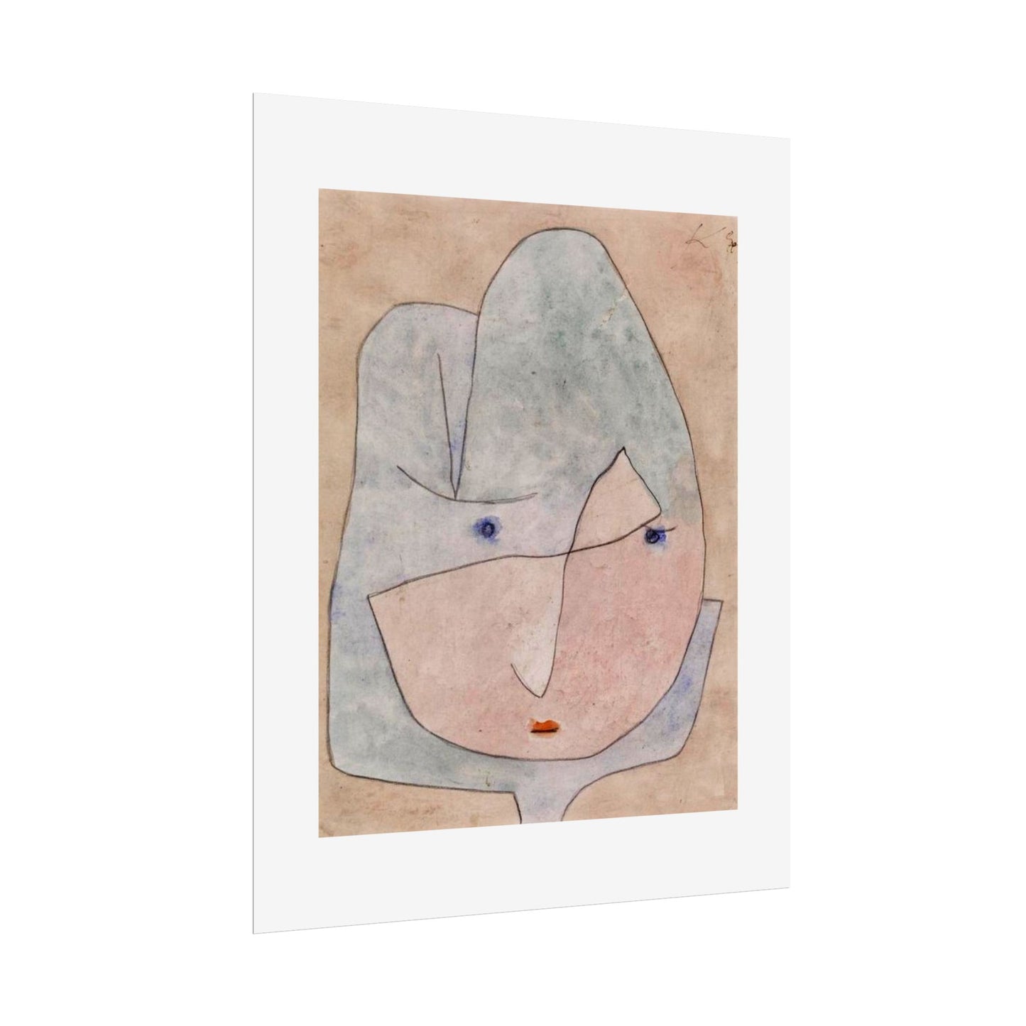 This Bloom is About to Wither by Paul Klee Wall Art Print