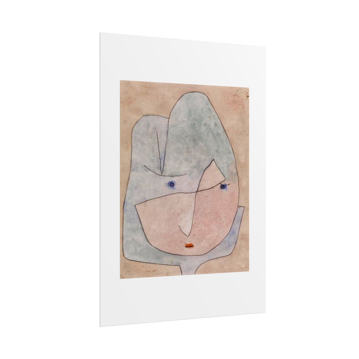 This Bloom is About to Wither by Paul Klee Wall Art Print