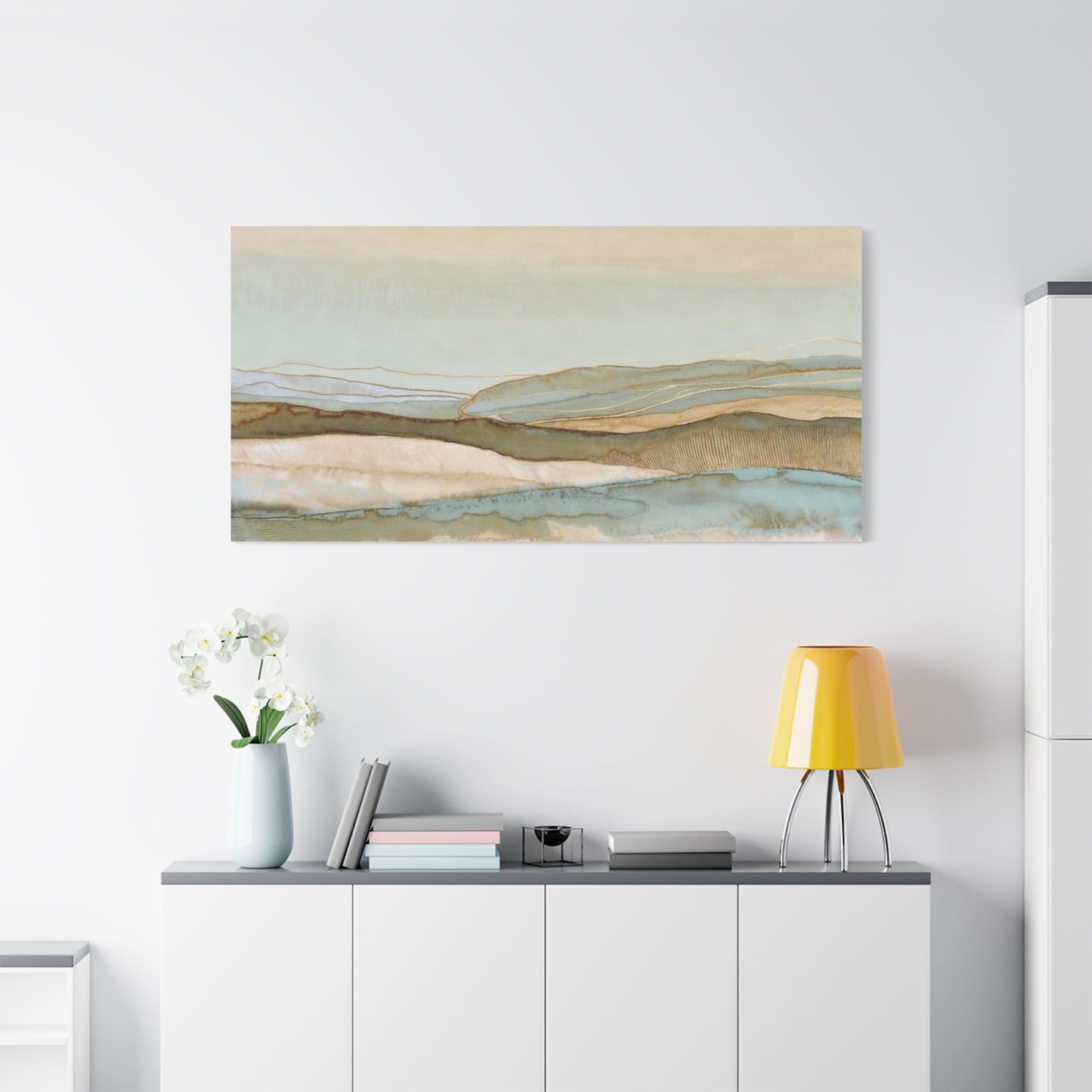 Coastal Abstract Canvas
