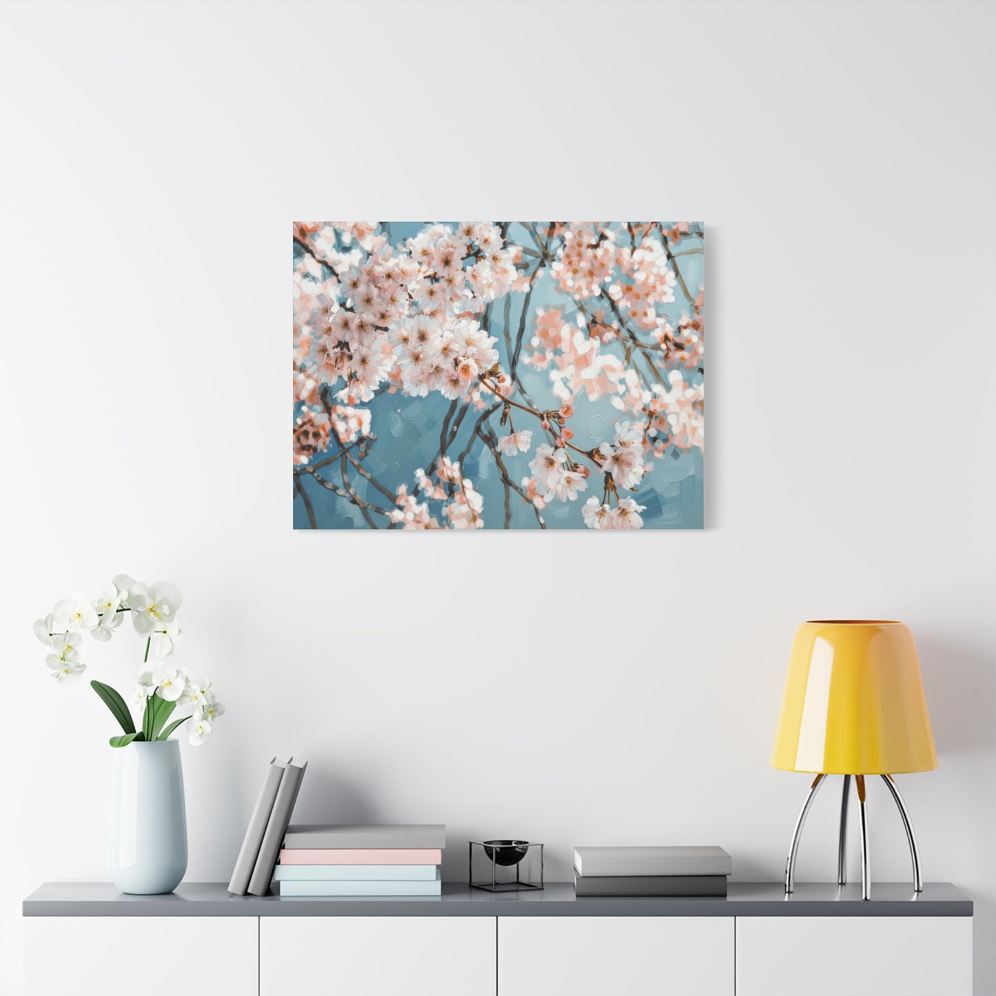 Cherry Blossom Matte Canvas Wall Art – Stretched 1.25"
