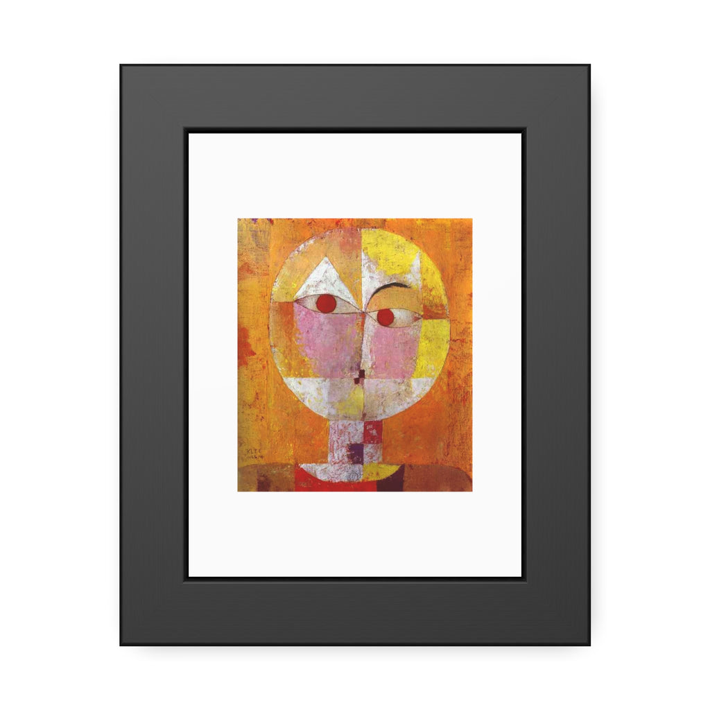 Senecio II by Paul Klee Framed Wall Art Poster