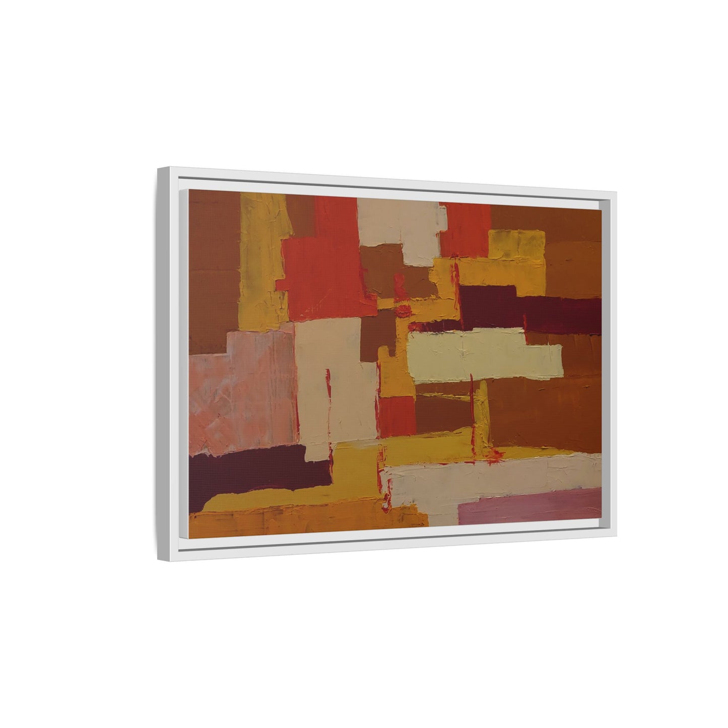 Tableau Confusion by Nicolae Calancea Framed Canvas Wall Art Print