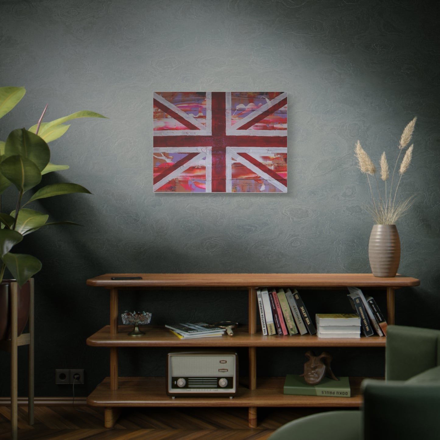 Union Jack is back! by Norman Barrett Matte Canvas Wall Art