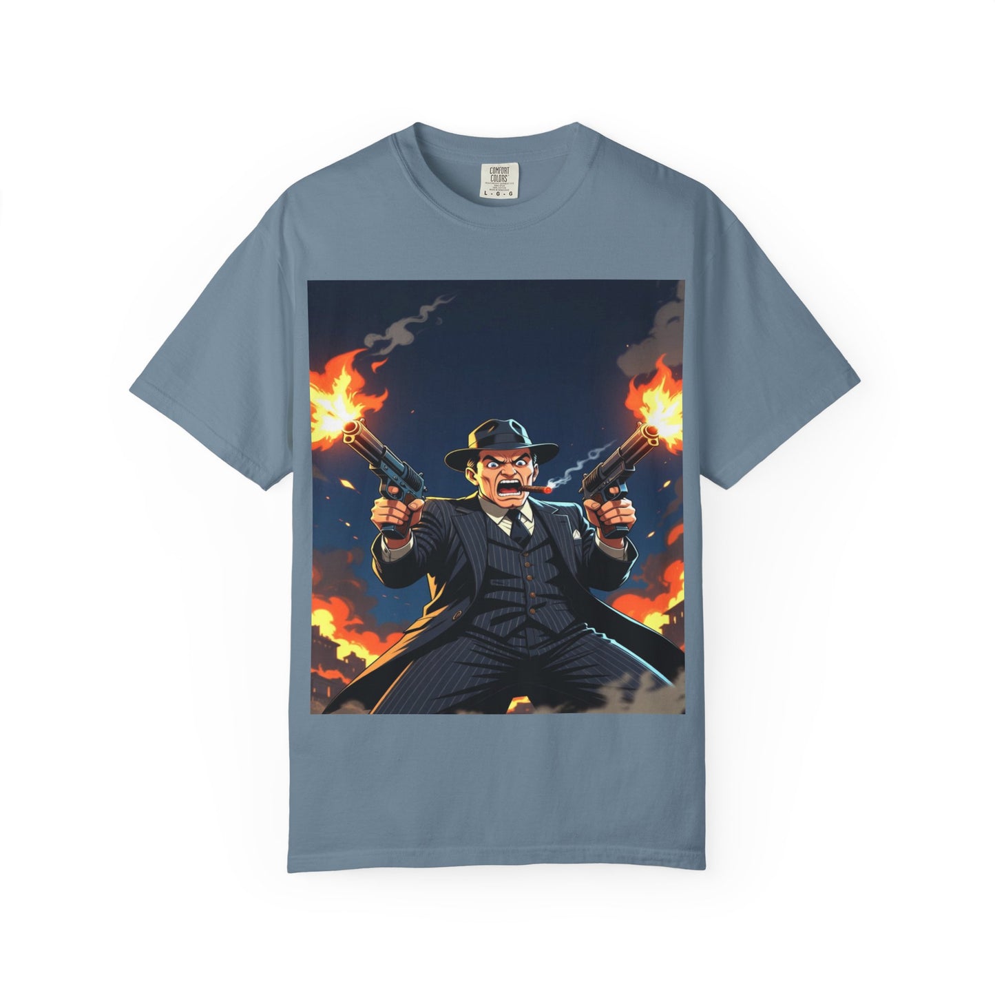 Gangster T‑Shirt — Vintage Outlaw Graphic Tee