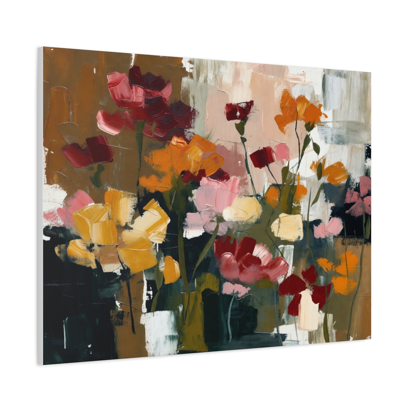 Flowers Matte Canvas, Stretched, 1.25"