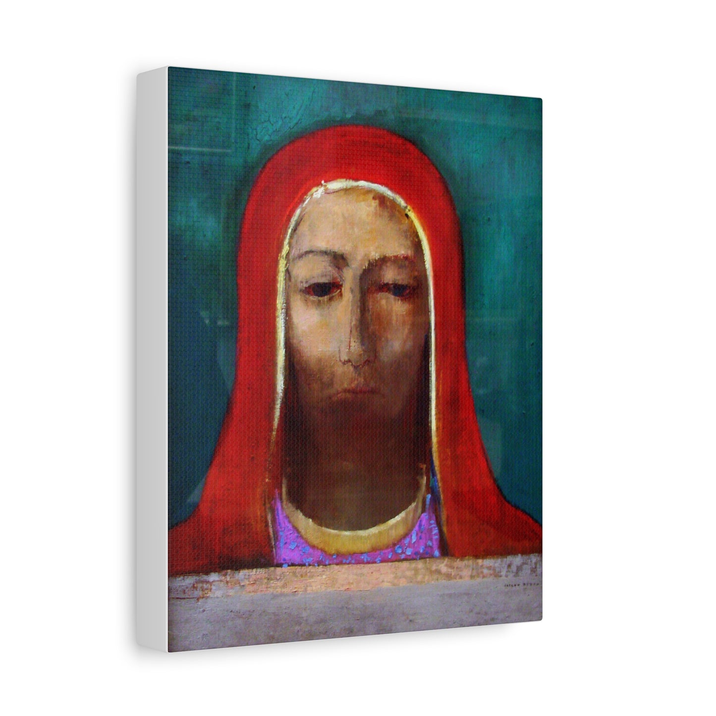 Le Silence by Odilon Redon Matte Canvas Wall Art Print