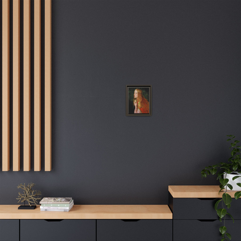 Mariya Magdalena by Frederick Sandys Framed Matte Canvas Wall Art Print