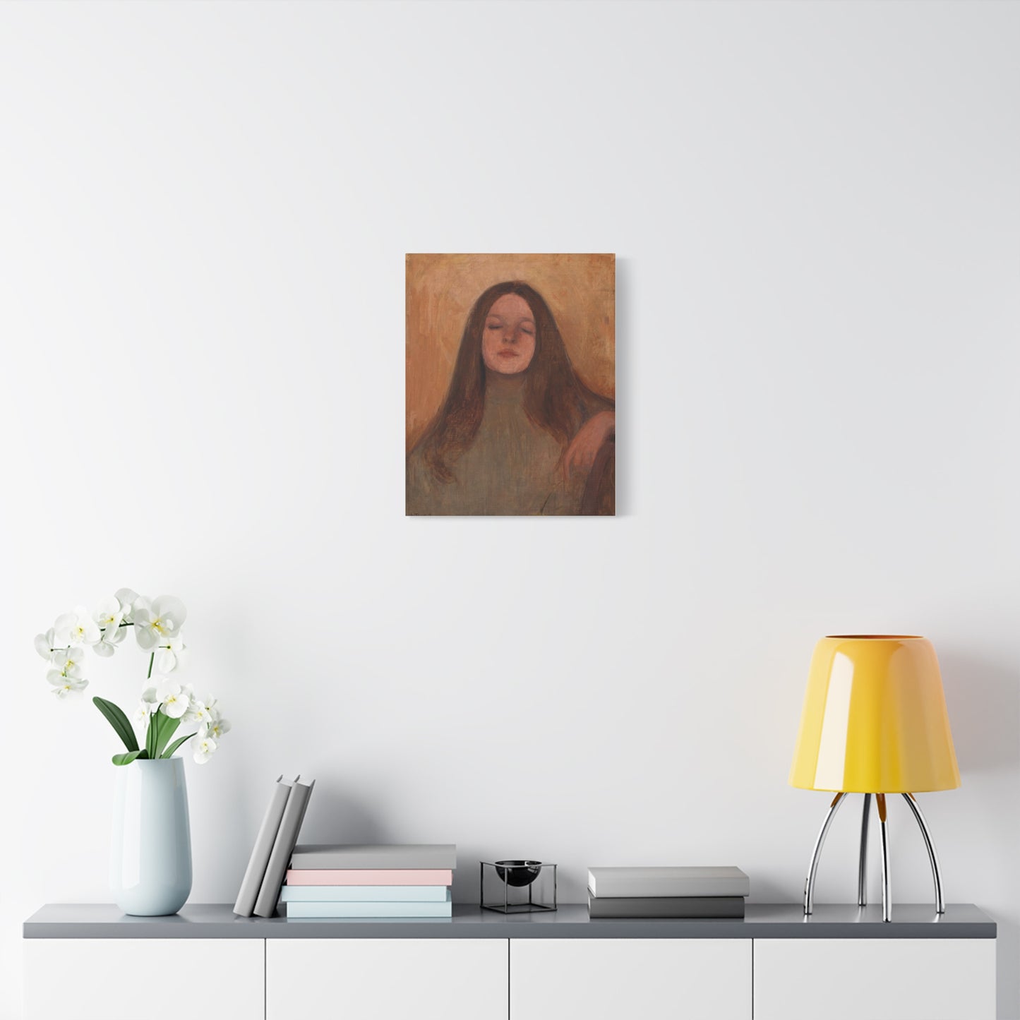 Thyra Elisabeth by Ellen Thesleff Matte Canvas Wall Art Print