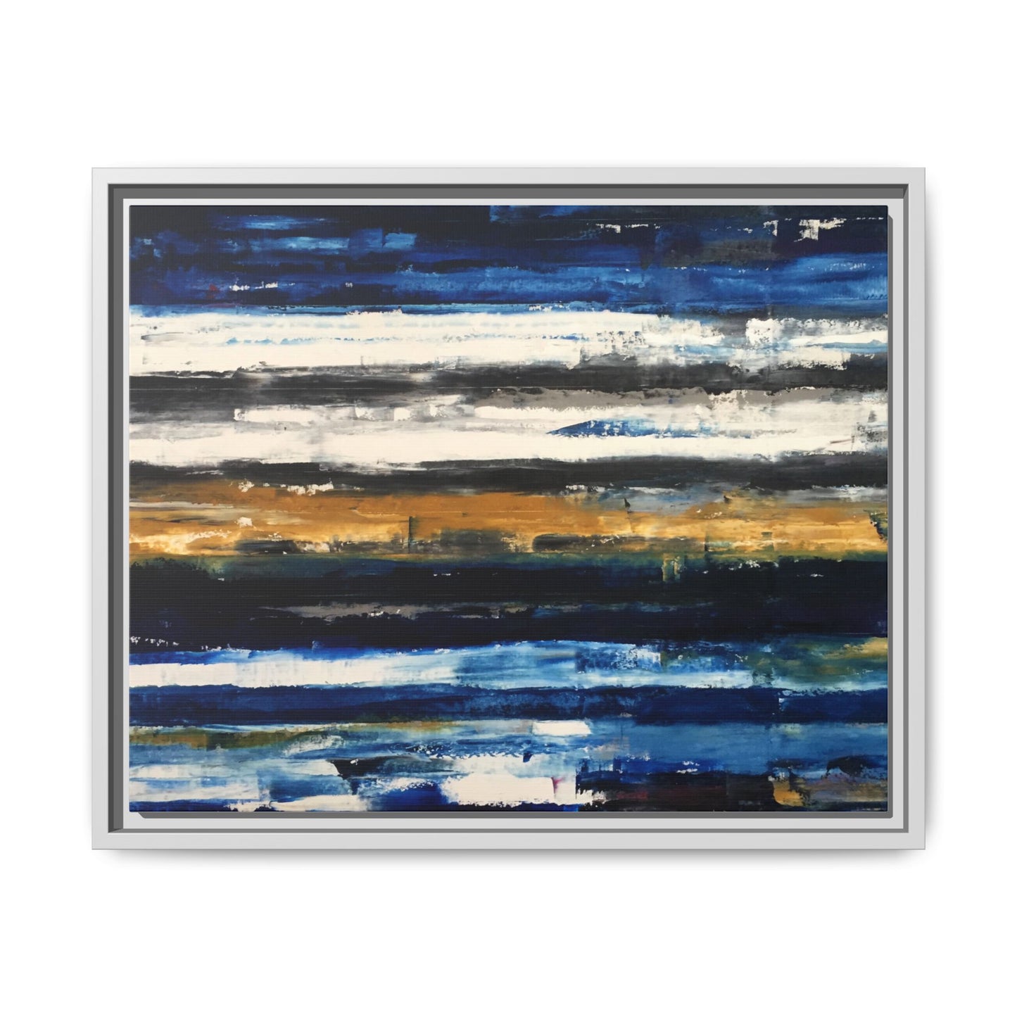 Tiny Buddha by Todd Williamson Framed Matte Canvas Abstract  Wall Art