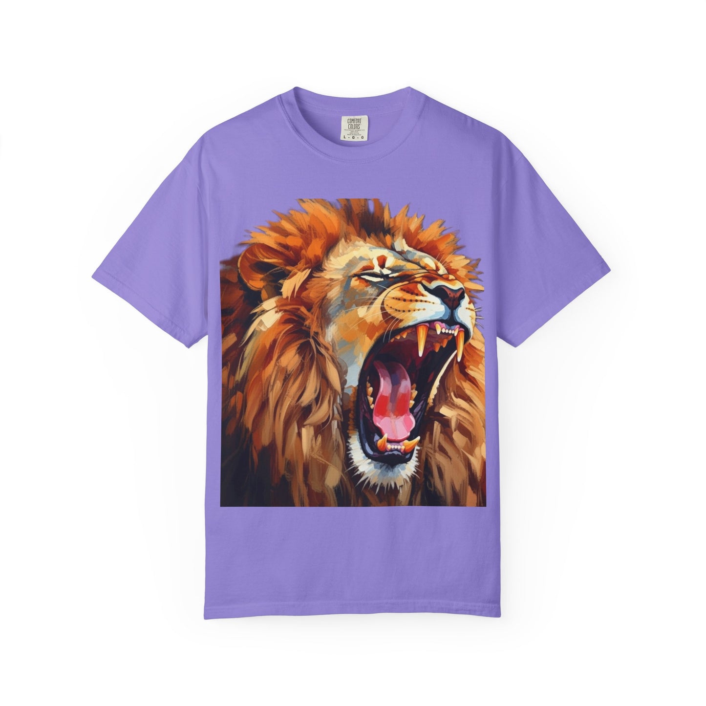 Roaring Lion T-Shirt Bold Wildlife Graphic Tee