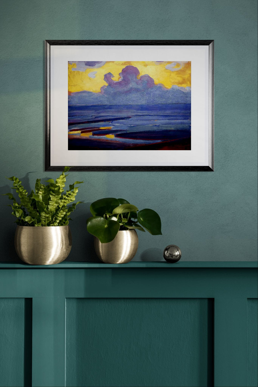 By The Sea by Piet Mondrian Wall Art Print