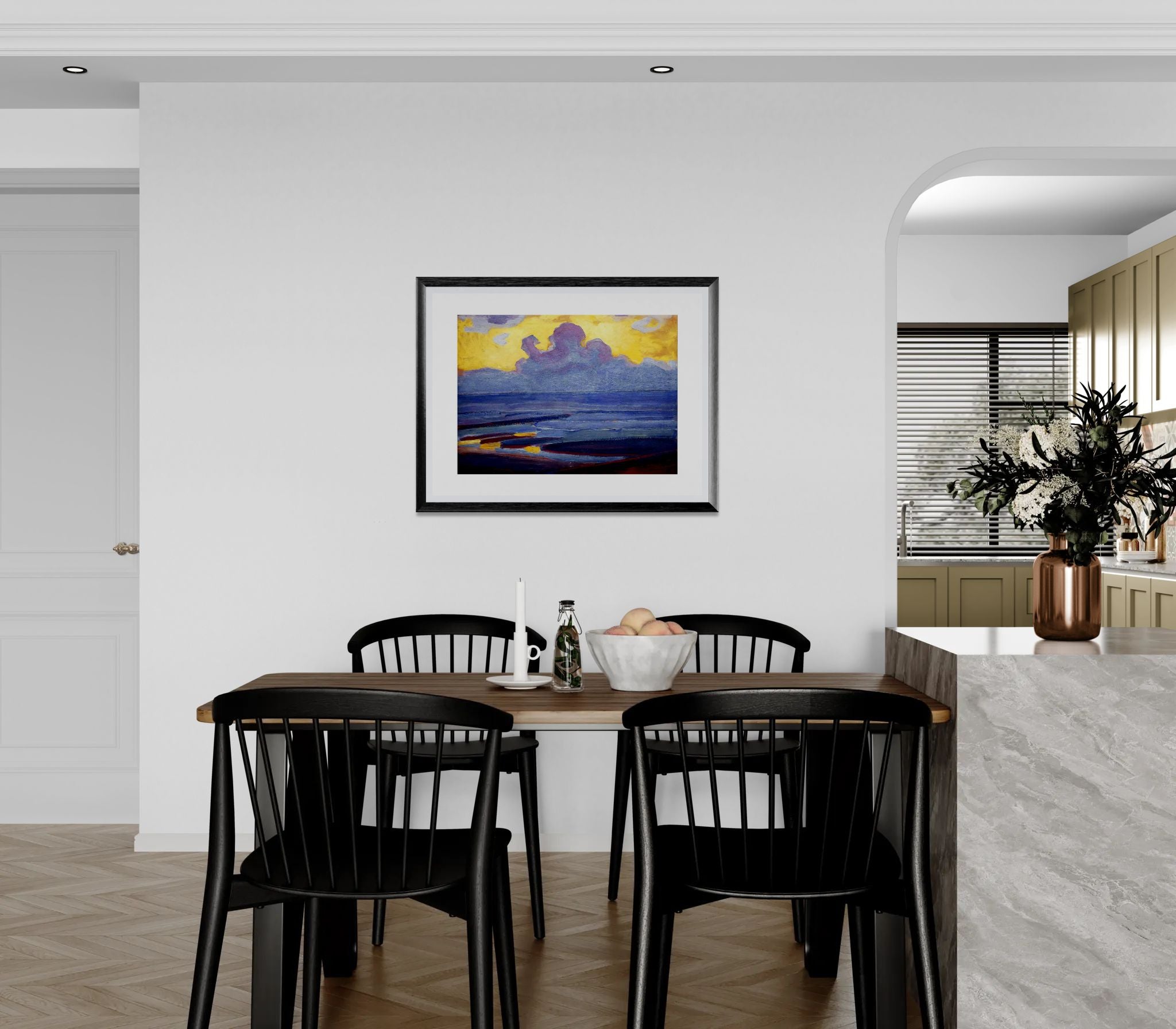 By The Sea by Piet Mondrian Wall Art Print