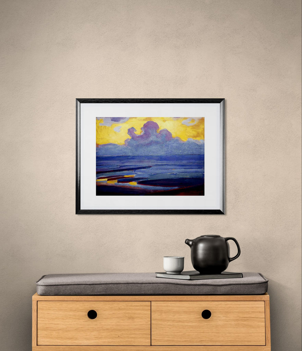 By The Sea by Piet Mondrian Wall Art Print