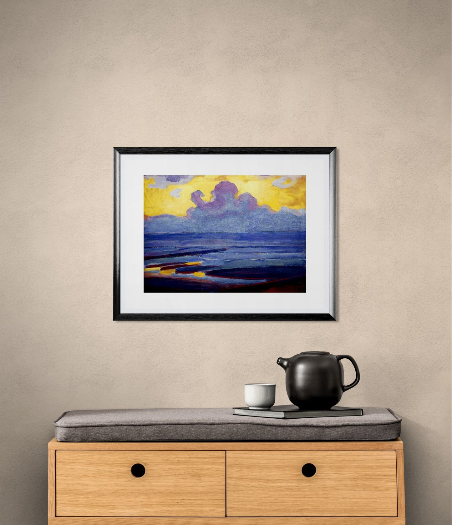 By The Sea by Piet Mondrian Wall Art Print
