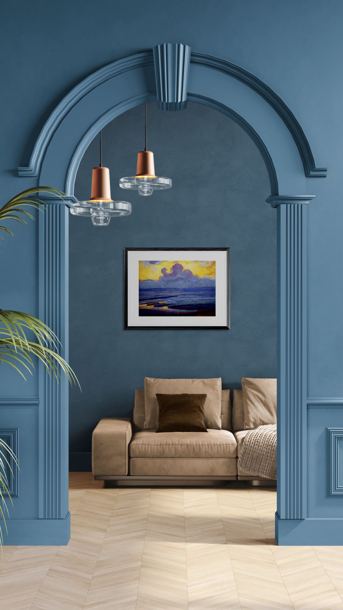 By The Sea by Piet Mondrian Wall Art Print