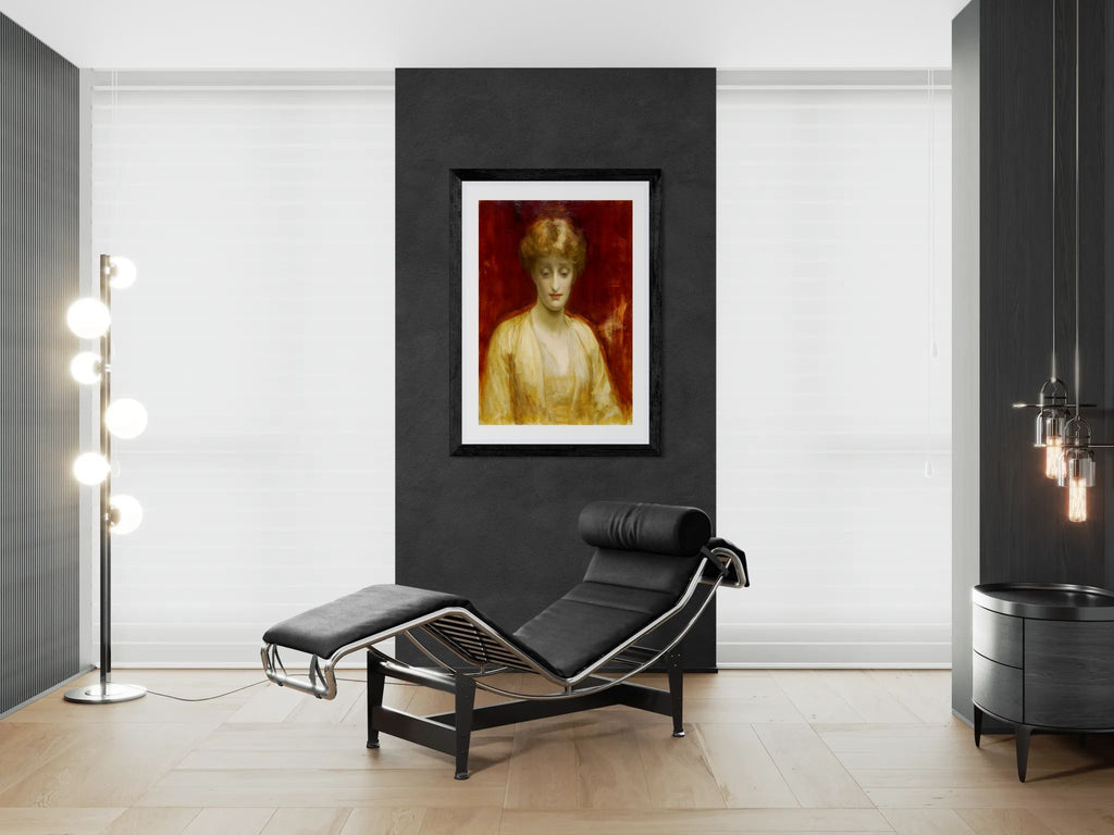 Mrs Williams by Lord Frederic Leighton Wall Art Print