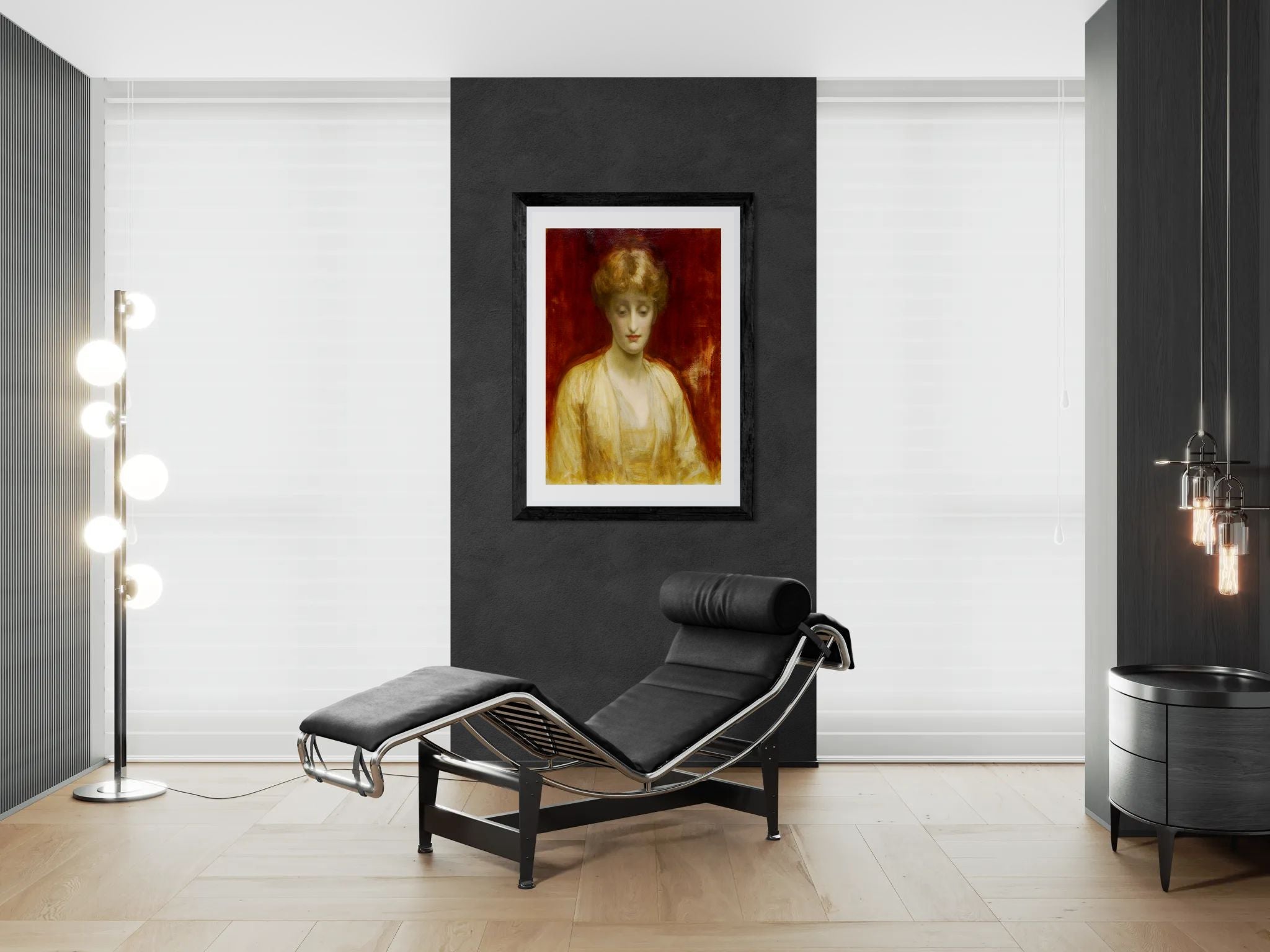 Mrs Williams by Lord Frederic Leighton Wall Art Print