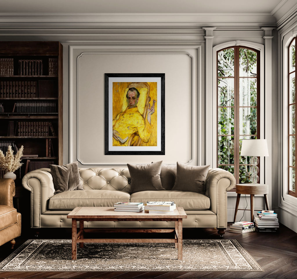 The Yellow Scale by František Kupka Wall Art Print