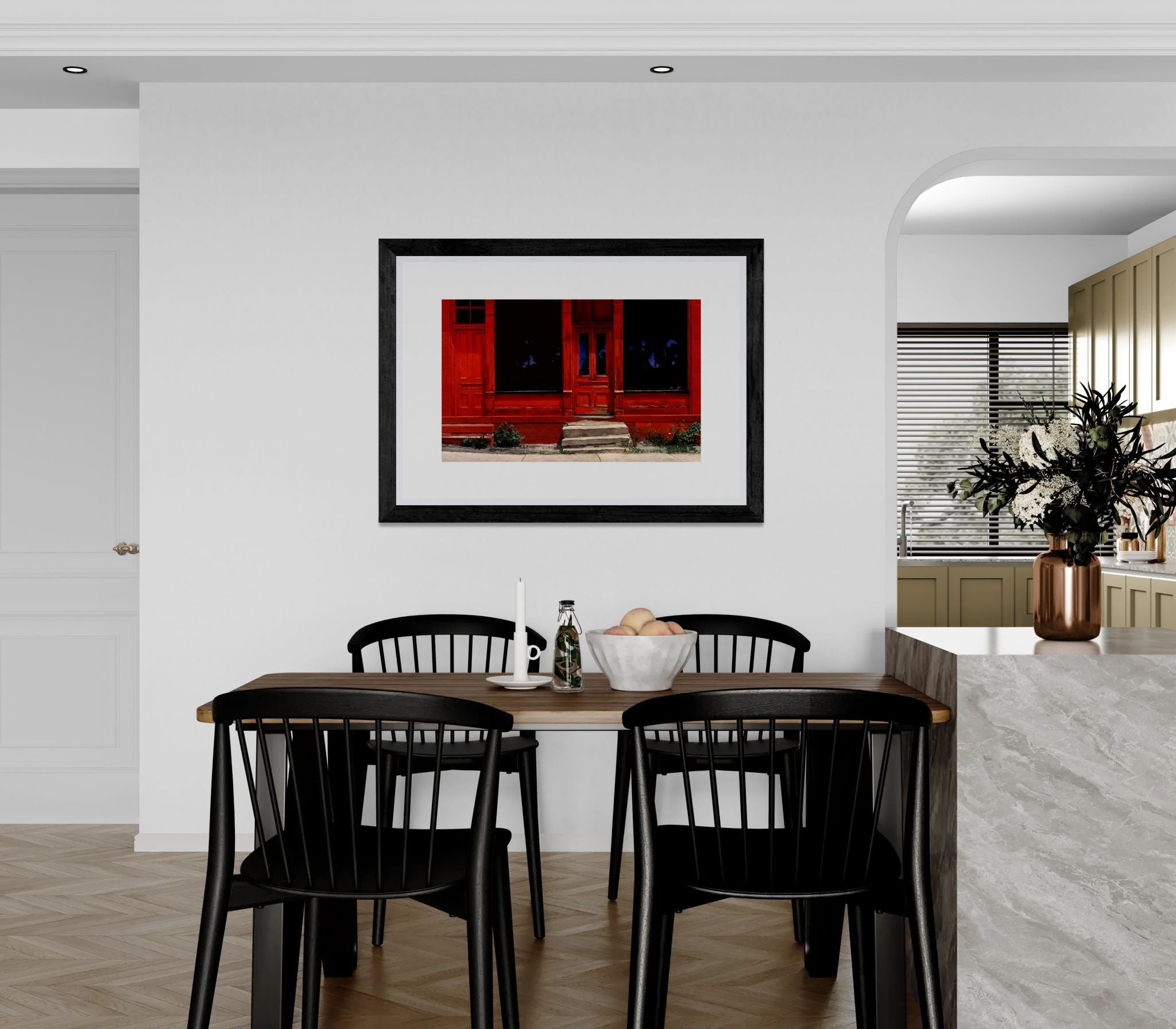 Separate Skies by Carroll N. Jones III Wall Art Print