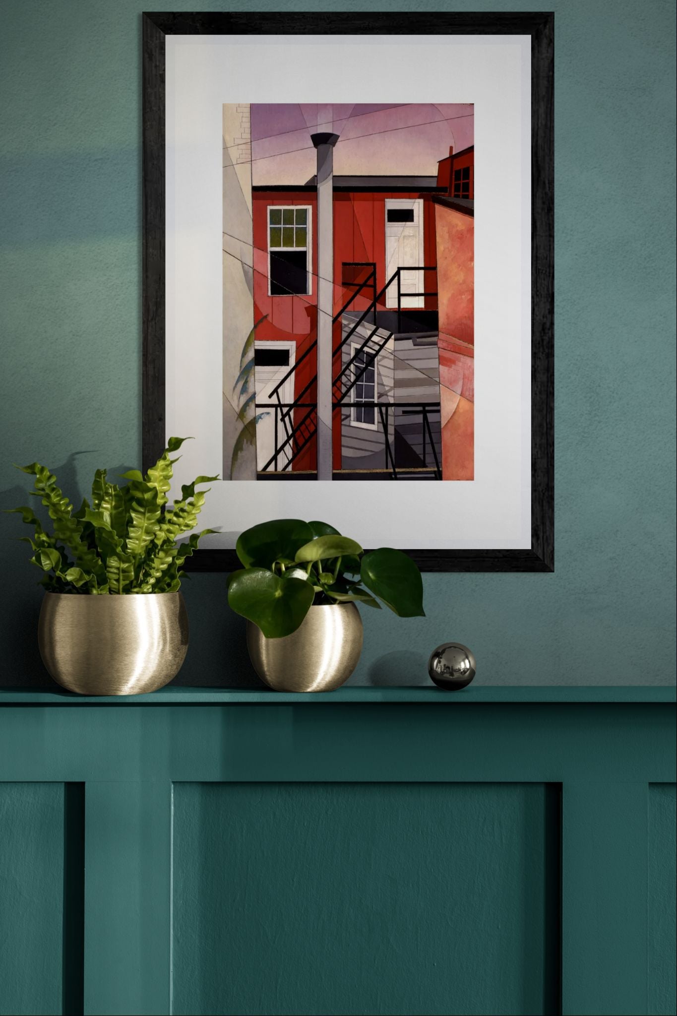 Modern Conveniences by Charles Demuth Wall Art Print