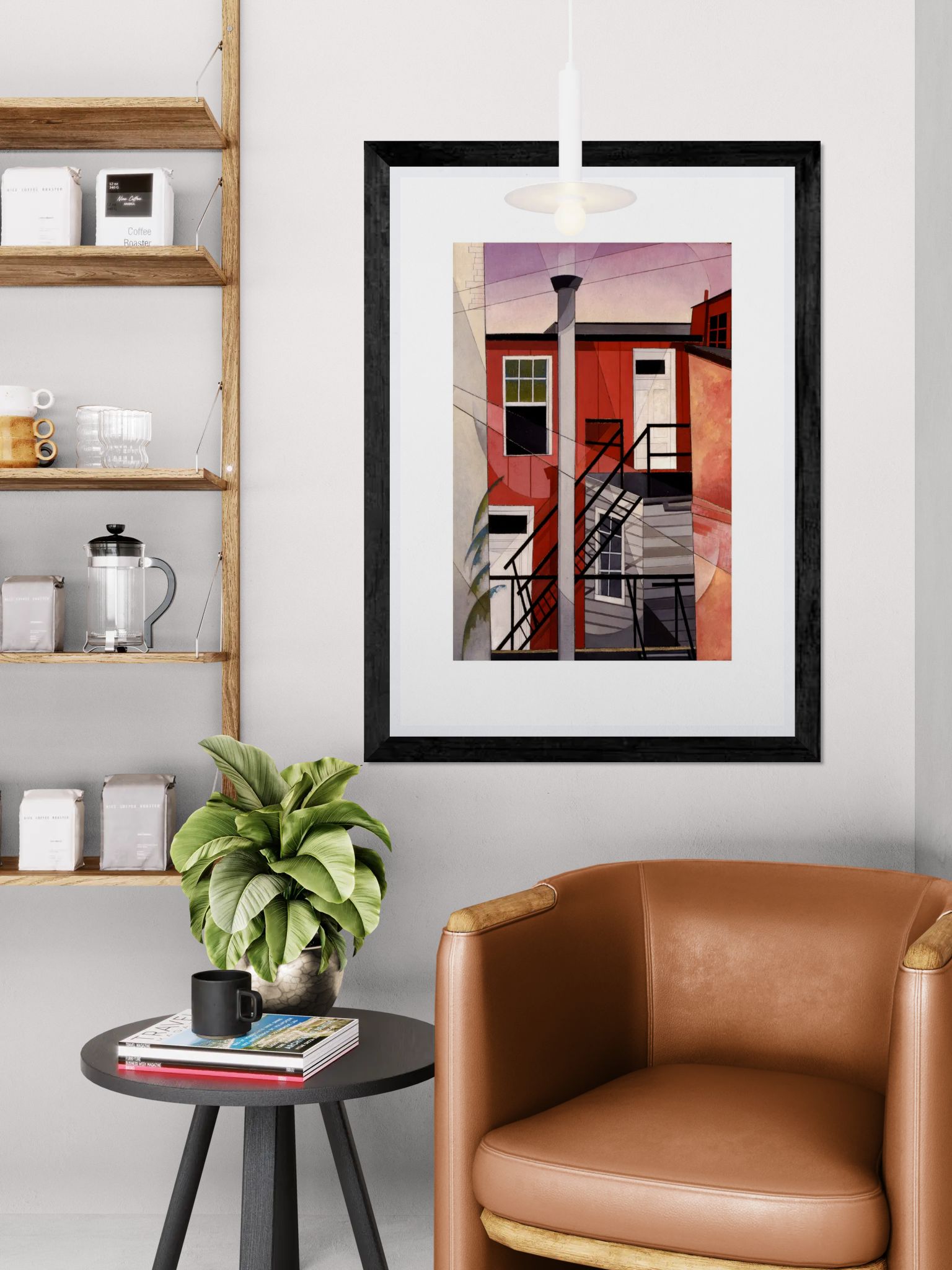 Modern Conveniences by Charles Demuth Wall Art Print