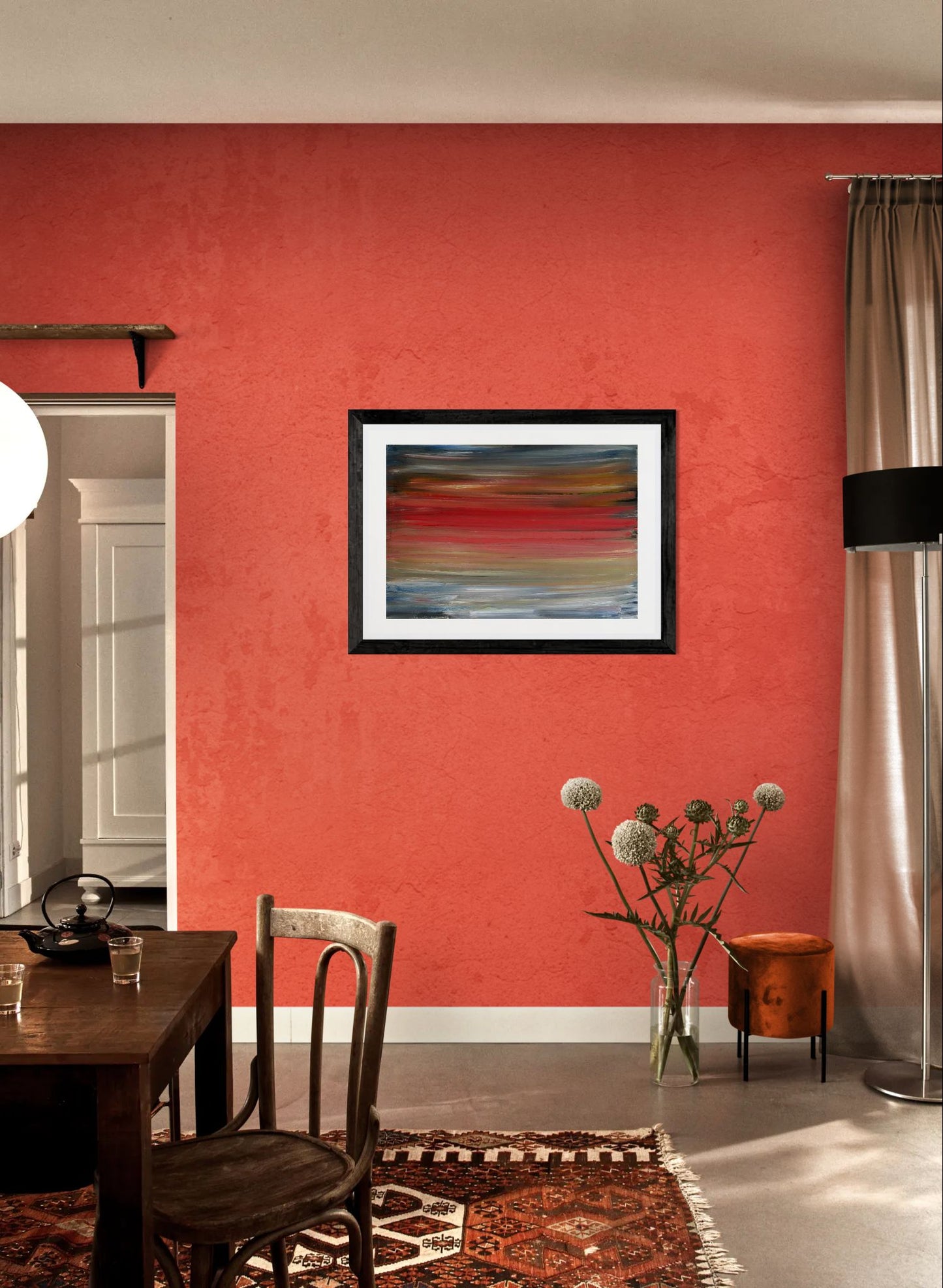 Misty morning by Norman Barrett Wall Art Print