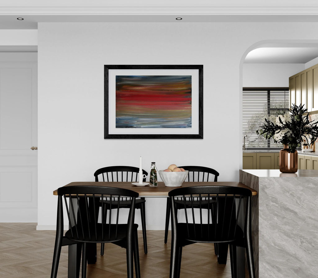 Misty morning by Norman Barrett Wall Art Print