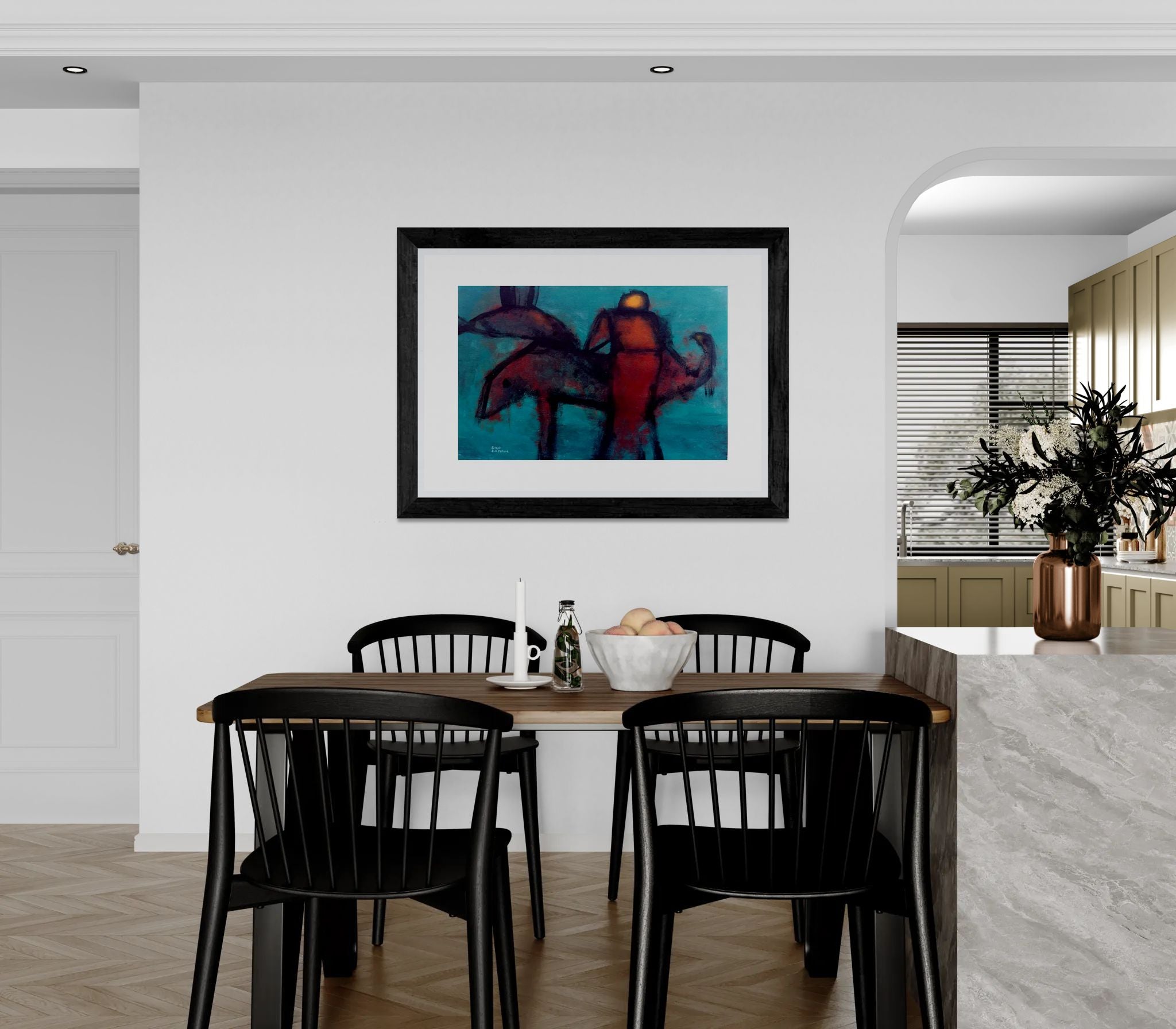 Dominion (Acrylic) by James Pollock Wall Art Print