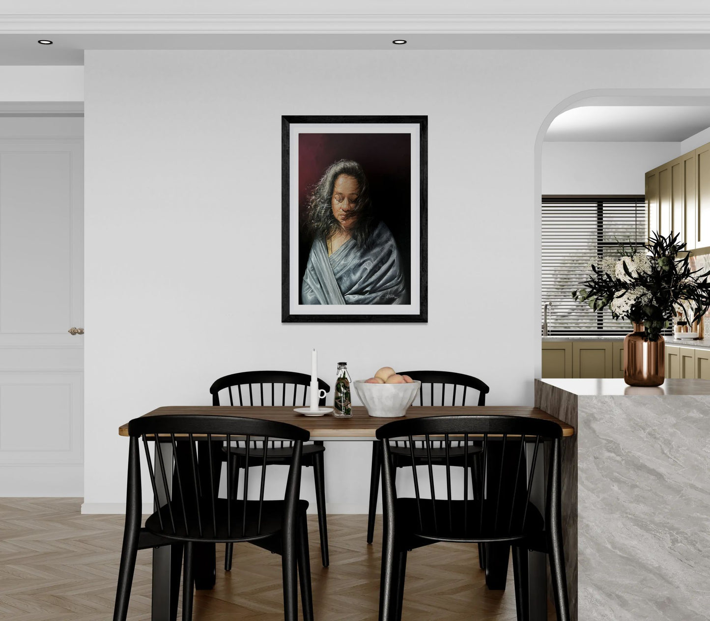 Tempest by Rajasekharan Parameswaran Wall Art Print