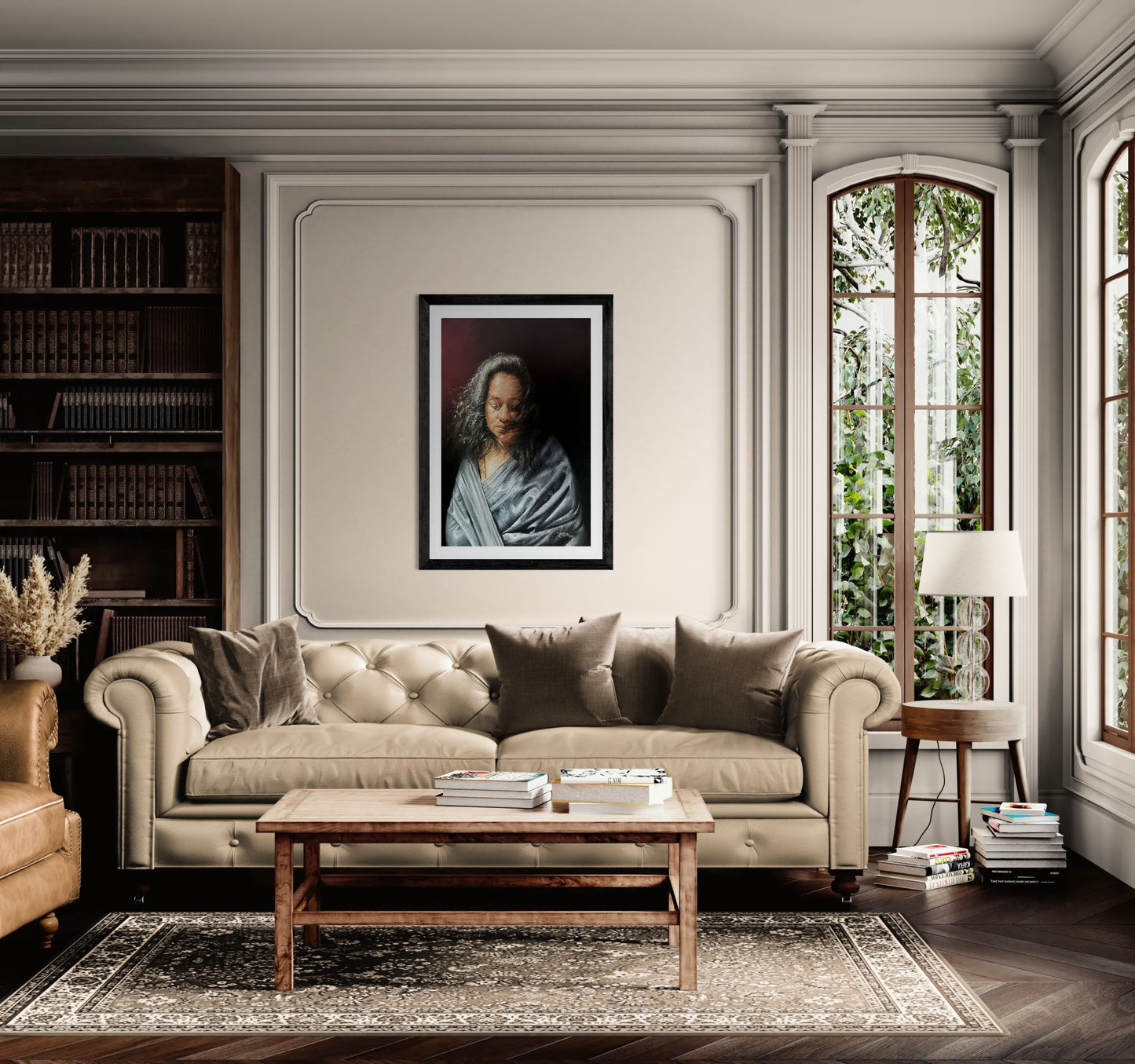 Tempest by Rajasekharan Parameswaran Wall Art Print