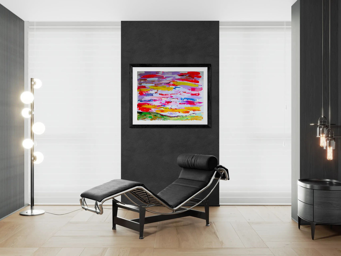 Sunny day in may by Norman Barrett Wall Art Print
