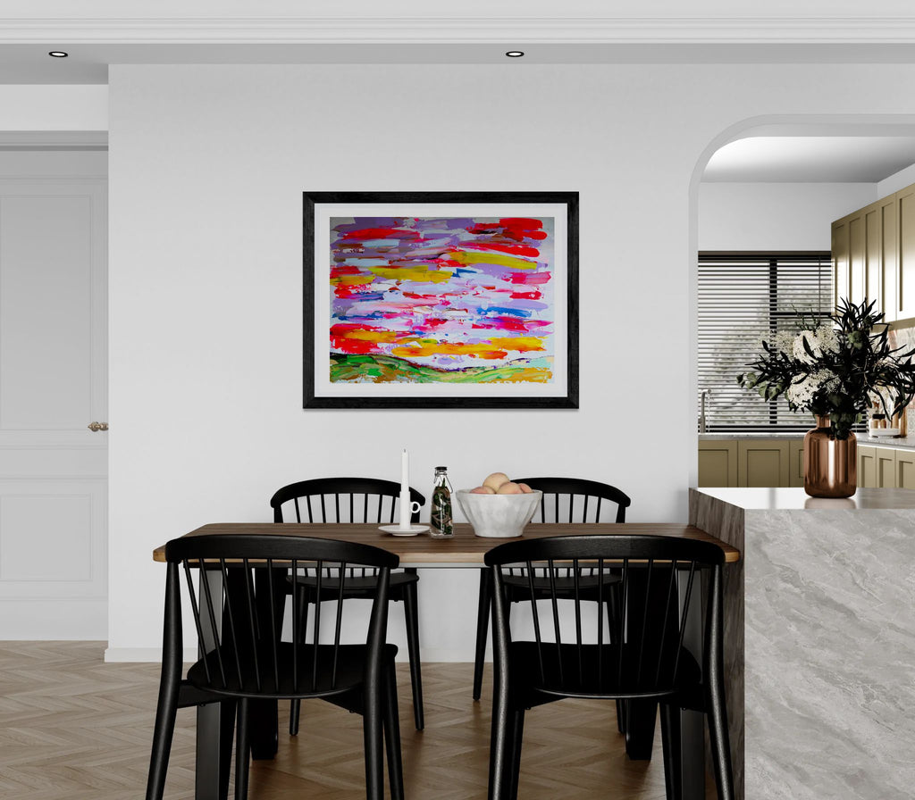 Sunny day in may by Norman Barrett Wall Art Print