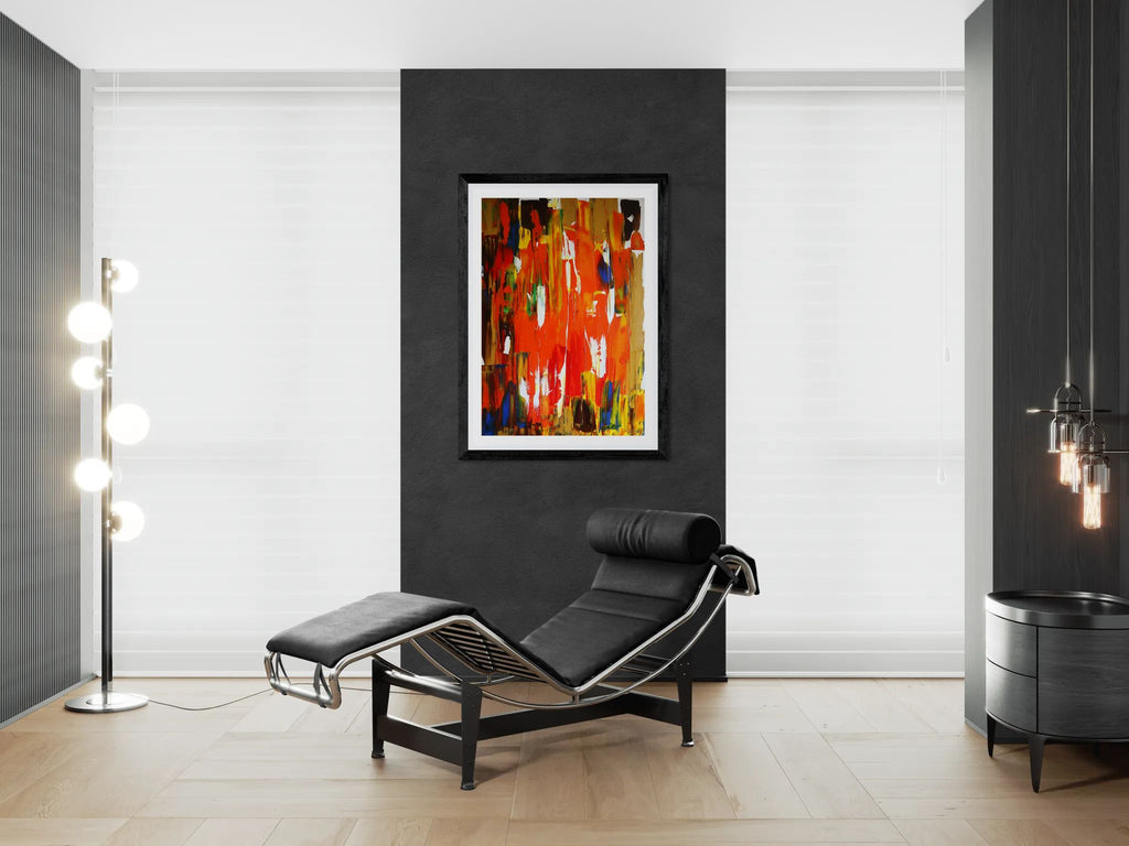 Burn baby burn by Norman Barrett Wall Art Print