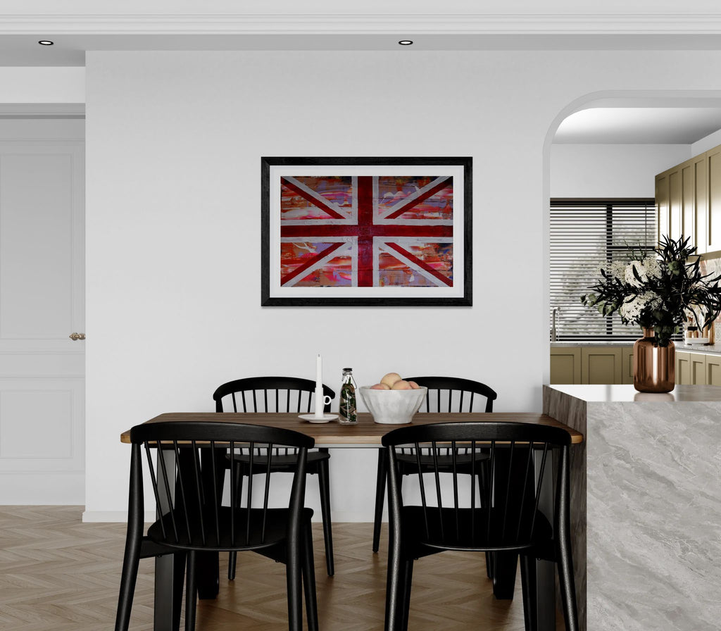 Union Jack is back! by Norman Barrett Wall Art Print