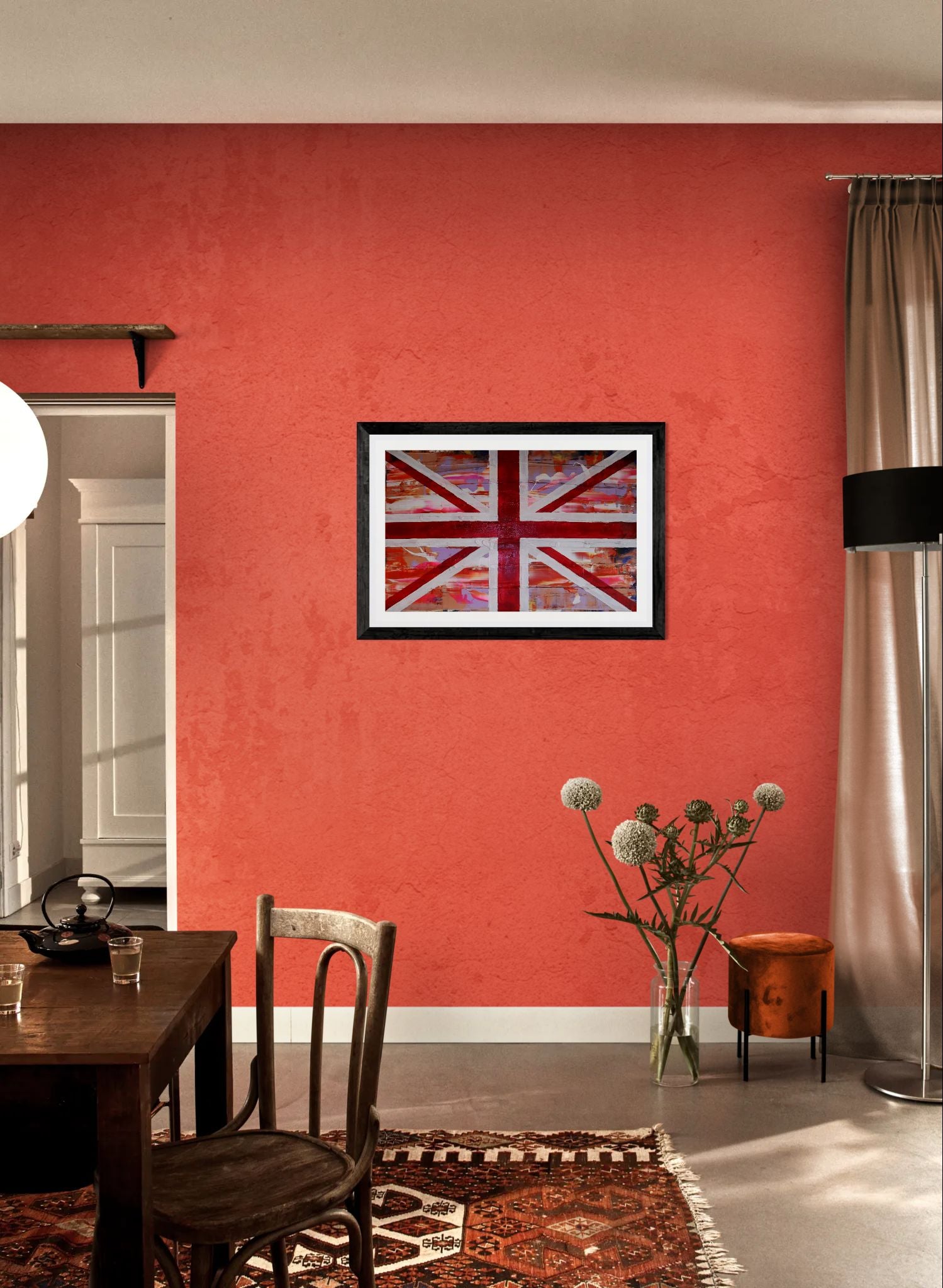Union Jack is back! by Norman Barrett Wall Art Print